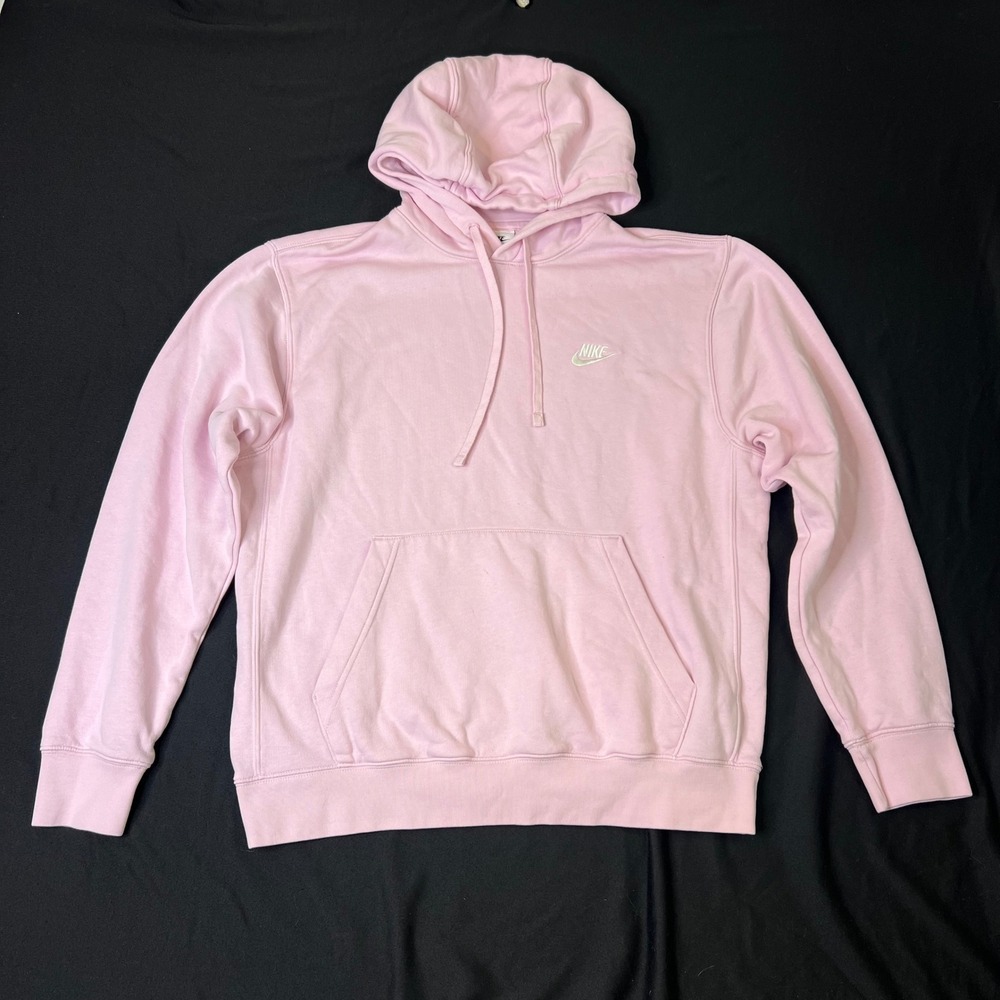 Nike Women's Sportswear Club Fleece Hoodie Pink Medium BV2654-663